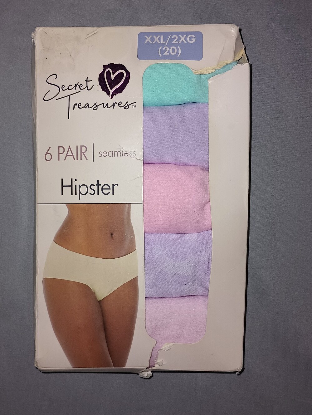 Secret Treasures Women's Seamless Hipster Underwears